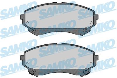 5SP1778 SAMKO Комплект тормозных колодок, дисковый тормоз