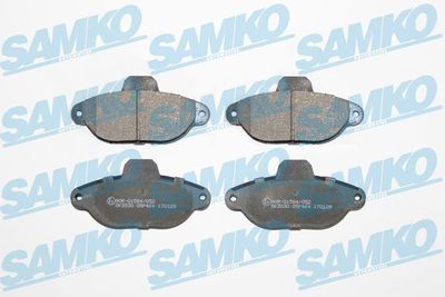 5SP464 SAMKO Комплект тормозных колодок, дисковый тормоз