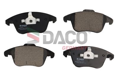 320630 DACO Germany Комплект тормозных колодок, дисковый тормоз