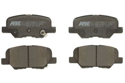 C23019ABEP ABE Комплект тормозных колодок, дисковый тормоз
