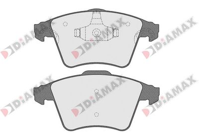 N09480 DIAMAX Комплект тормозных колодок, дисковый тормоз