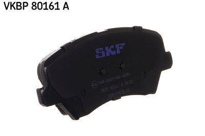 VKBP80161A SKF Комплект тормозных колодок, дисковый тормоз