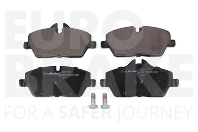 5502221529 EUROBRAKE Комплект тормозных колодок, дисковый тормоз