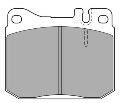 FBP0294 FREMAX Комплект тормозных колодок, дисковый тормоз