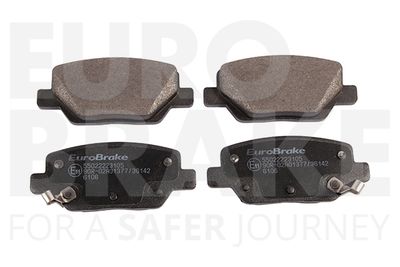 55022223105 EUROBRAKE Комплект тормозных колодок, дисковый тормоз