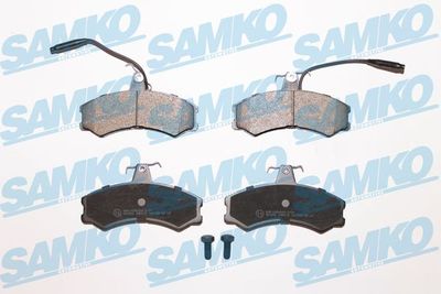 5SP012 SAMKO Комплект тормозных колодок, дисковый тормоз