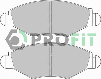 50001378 PROFIT Комплект тормозных колодок, дисковый тормоз