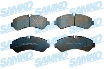 5SP2176 SAMKO Комплект тормозных колодок, дисковый тормоз