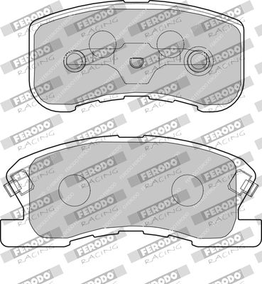 FCP1501R FERODO RACING Комплект тормозных колодок, дисковый тормоз