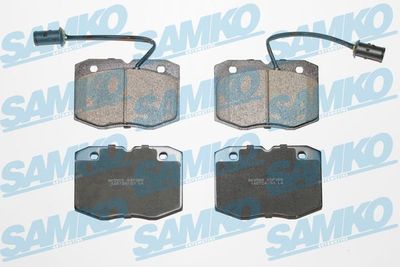 5SP388 SAMKO Комплект тормозных колодок, дисковый тормоз