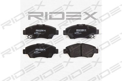 402B0247 RIDEX Комплект тормозных колодок, дисковый тормоз