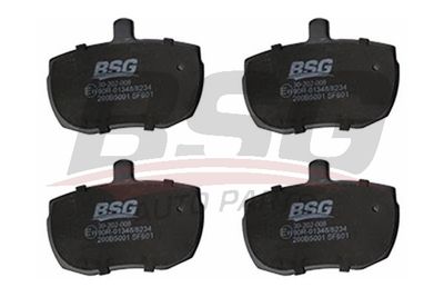 BSG30200012 BSG Комплект тормозных колодок, дисковый тормоз