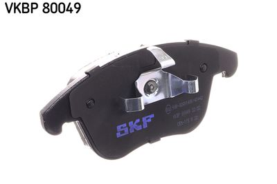 VKBP80049 SKF Комплект тормозных колодок, дисковый тормоз