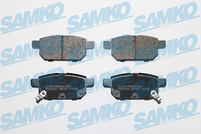 5SP1571 SAMKO Комплект тормозных колодок, дисковый тормоз