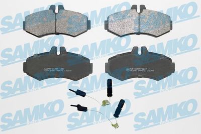 5SP672A SAMKO Комплект тормозных колодок, дисковый тормоз