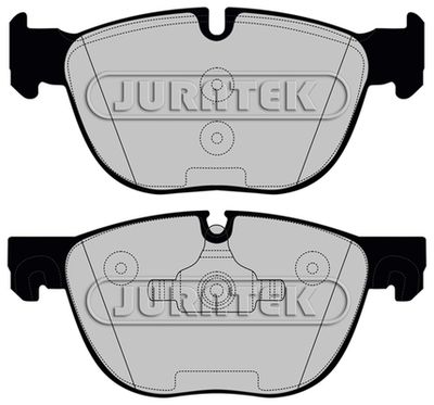 JCP4052 JURATEK Комплект тормозных колодок, дисковый тормоз