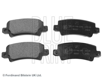 ADT342131 BLUE PRINT Комплект тормозных колодок, дисковый тормоз