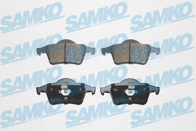 5SP705 SAMKO Комплект тормозных колодок, дисковый тормоз