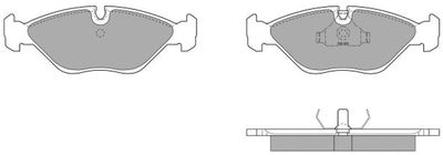FBP0623 FREMAX Комплект тормозных колодок, дисковый тормоз