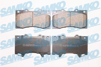 5SP1797 SAMKO Комплект тормозных колодок, дисковый тормоз
