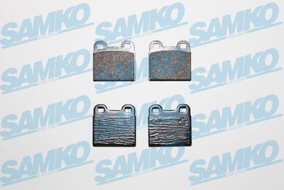 5SP111 SAMKO Комплект тормозных колодок, дисковый тормоз