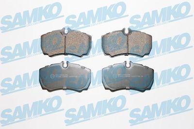 5SP830 SAMKO Комплект тормозных колодок, дисковый тормоз
