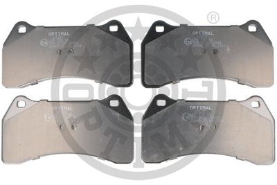 BP12520 OPTIMAL Комплект тормозных колодок, дисковый тормоз