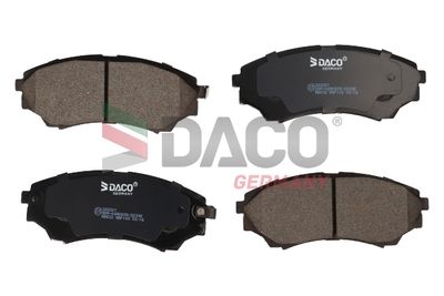 322201 DACO Germany Комплект тормозных колодок, дисковый тормоз