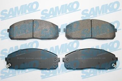 5SP2205 SAMKO Комплект тормозных колодок, дисковый тормоз