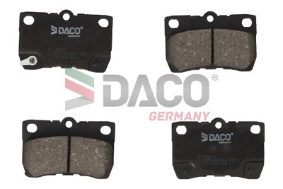 322015 DACO Germany Комплект тормозных колодок, дисковый тормоз