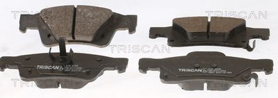 811080555 TRISCAN Комплект тормозных колодок, дисковый тормоз