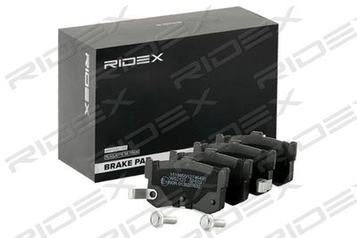 402B1127 RIDEX Комплект тормозных колодок, дисковый тормоз