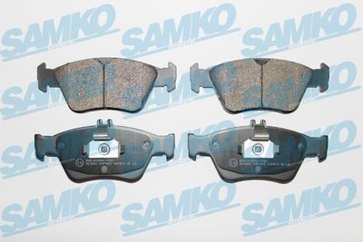 5SP409 SAMKO Комплект тормозных колодок, дисковый тормоз