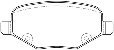 FP1754 FIT Комплект тормозных колодок, дисковый тормоз