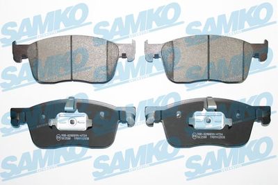 5SP2030 SAMKO Комплект тормозных колодок, дисковый тормоз