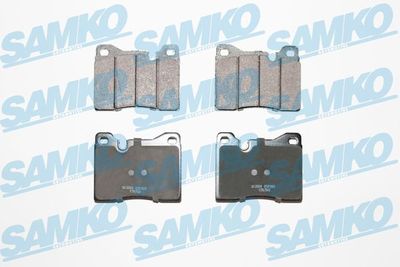 5SP208 SAMKO Комплект тормозных колодок, дисковый тормоз