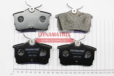 DBP1506 DYNAMATRIX Комплект тормозных колодок, дисковый тормоз
