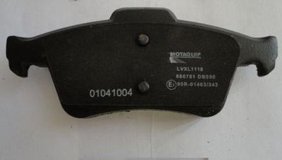 LVXL1118 MOTAQUIP Комплект тормозных колодок, дисковый тормоз