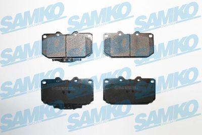 5SP1049 SAMKO Комплект тормозных колодок, дисковый тормоз