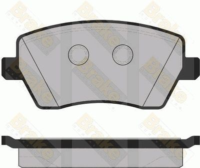 PA1435 Brake ENGINEERING Комплект тормозных колодок, дисковый тормоз