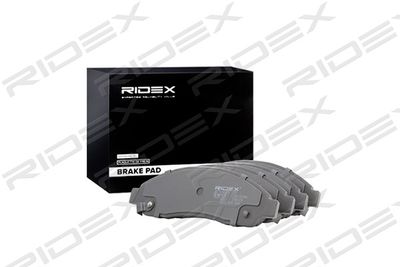 402B0555 RIDEX Комплект тормозных колодок, дисковый тормоз
