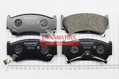 DBP1091 DYNAMATRIX Комплект тормозных колодок, дисковый тормоз