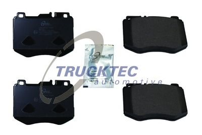 0235515 TRUCKTEC AUTOMOTIVE Комплект тормозных колодок, дисковый тормоз
