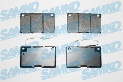 5SP372 SAMKO Комплект тормозных колодок, дисковый тормоз