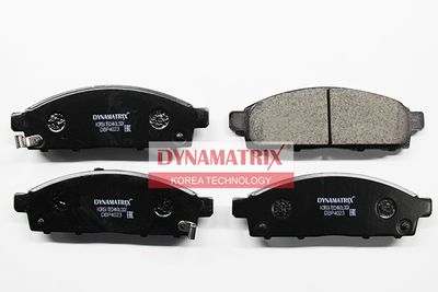 DBP4023 DYNAMATRIX Комплект тормозных колодок, дисковый тормоз