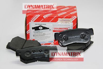 DBP4247 DYNAMATRIX Комплект тормозных колодок, дисковый тормоз