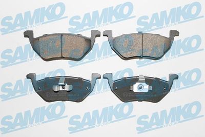 5SP1620 SAMKO Комплект тормозных колодок, дисковый тормоз