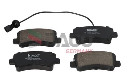 323027 DACO Germany Комплект тормозных колодок, дисковый тормоз