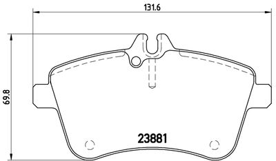 FK20055 KAISHIN Комплект тормозных колодок, дисковый тормоз