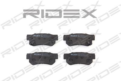 402B0690 RIDEX Комплект тормозных колодок, дисковый тормоз